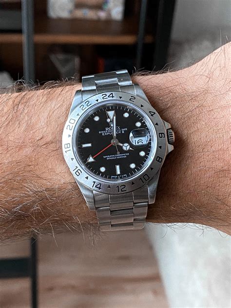 rolex 16570 black or white dial|rolex 16570 on wrist.